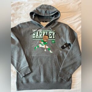 Gray Saquon Barkley Graphic Hoodie